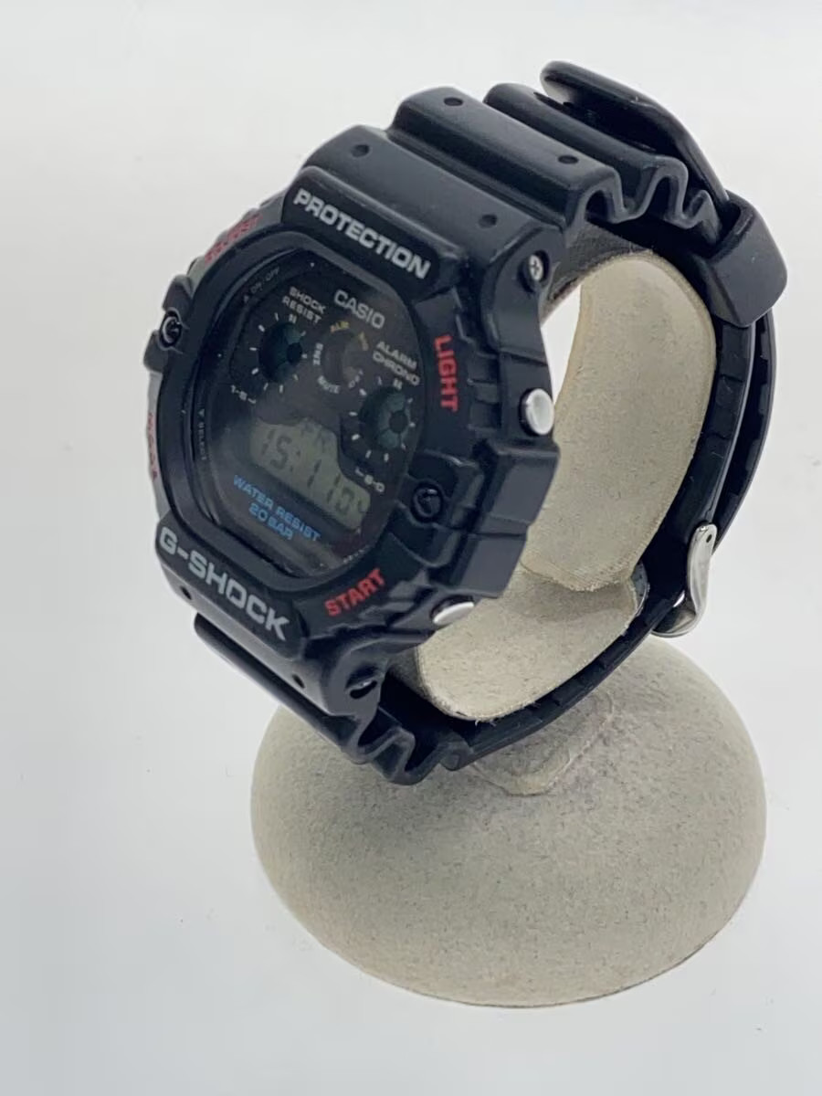 CASIO Quartz Watch G SHOCK Digital Rubber Black DW 5900
