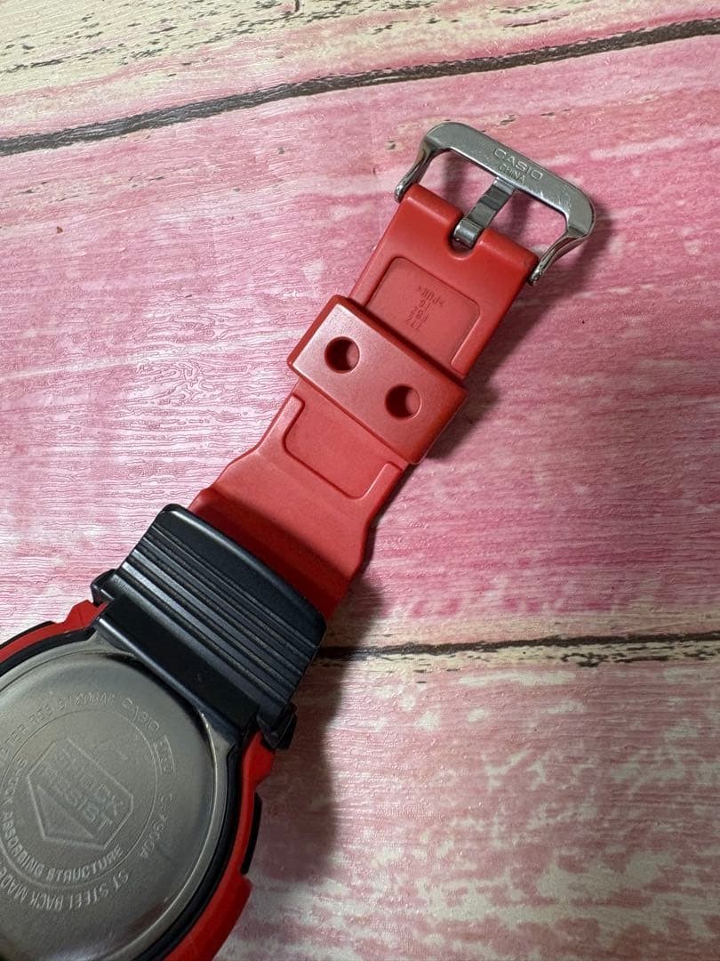 CASIO G-SHOCK G-7900A Red Digital Watch Working Product