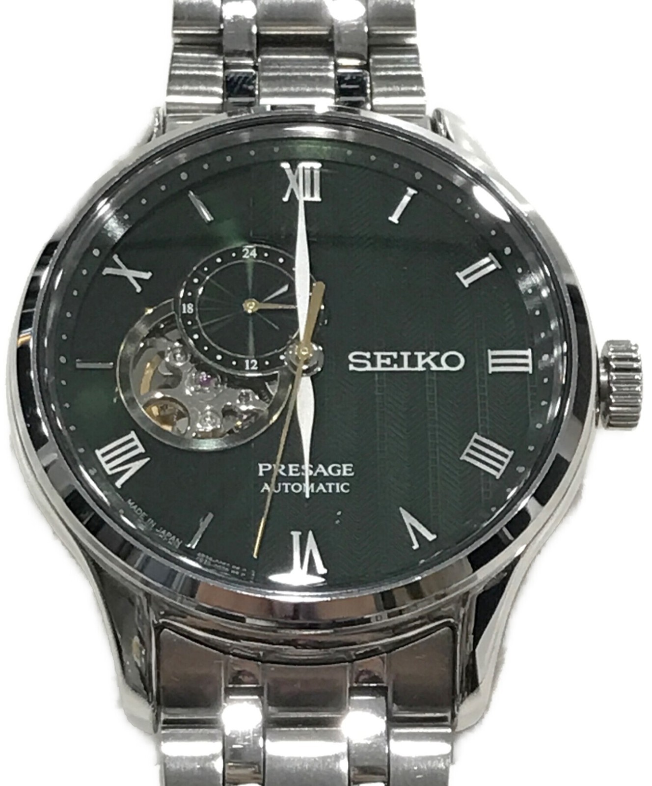 SEIKO Presage SARY237 Japanese Garden Green Dial Automatic Mechanical Mens Watch