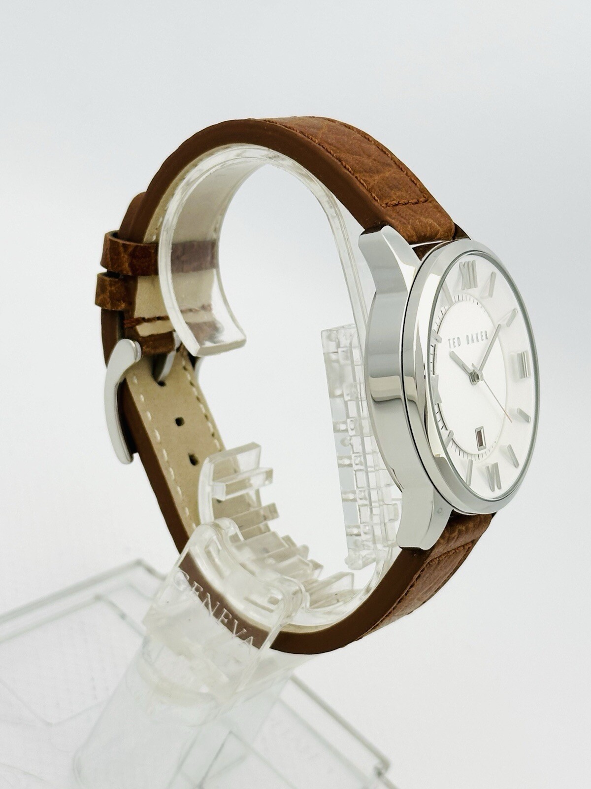 Ted Baker Men’s TE10015154 SMART CASUAL Brown Leather Strap Watch , TE1118