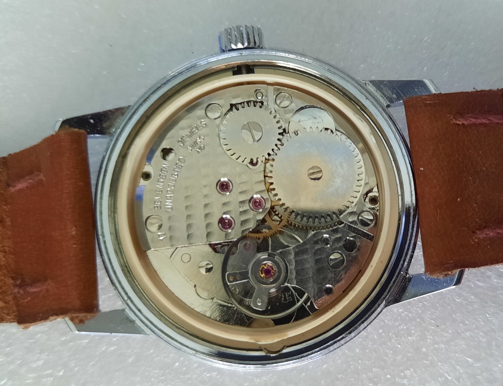Cortebert Swiss watch Cal FE 140 working