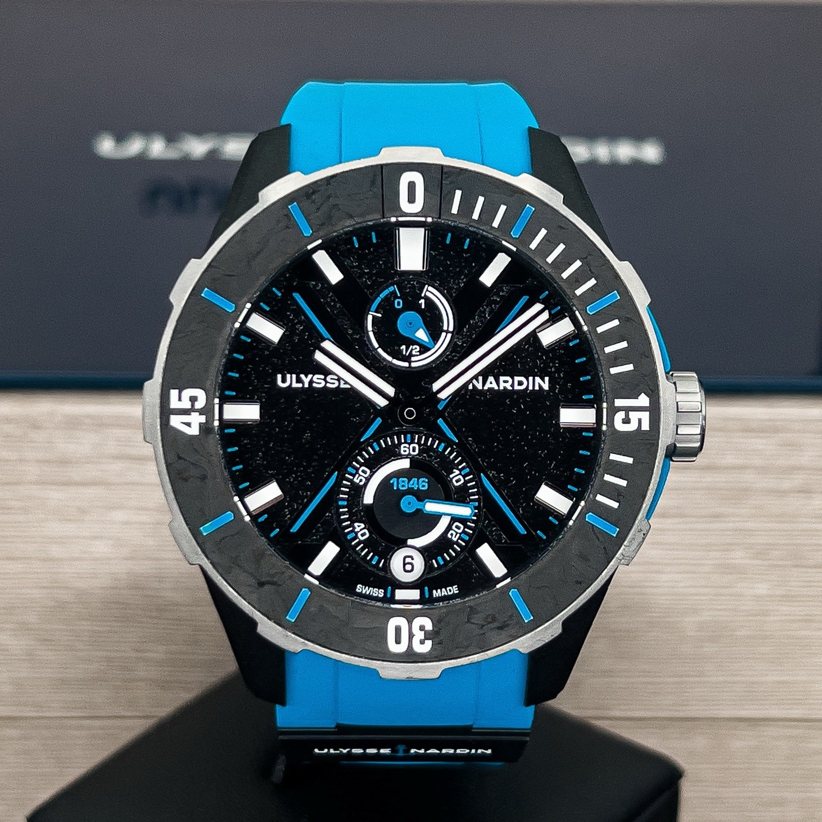 2024 Ulysse Nardin Diver NET “Azure” Blue – Ref. 1183-170-2B | Full Set