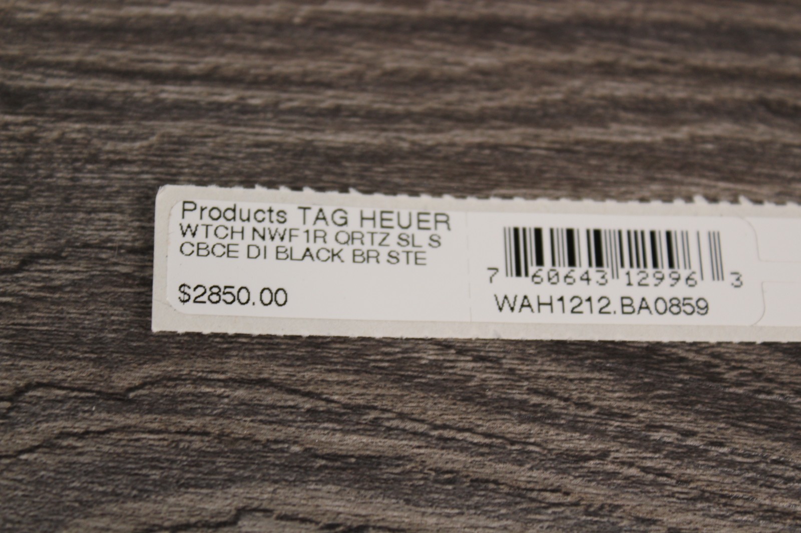 Original Box / Packaging only for TAG Heuer Formula 1 WAH1212 37mm No Watch