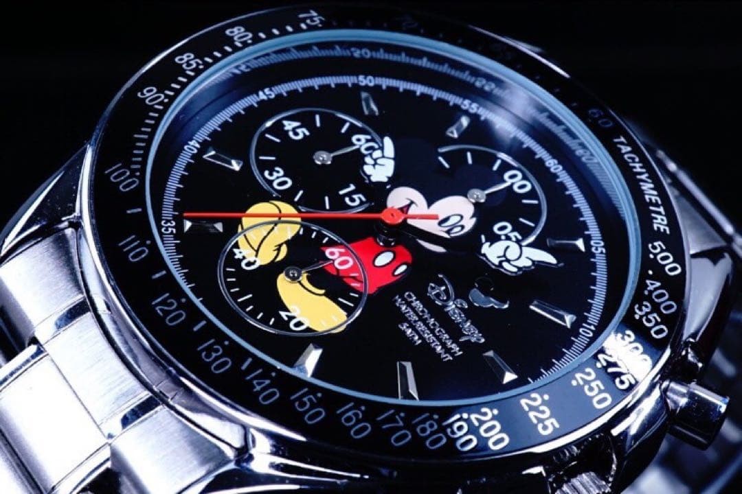 Mickey Mouse Chronograph Speedmaster Watch Disney