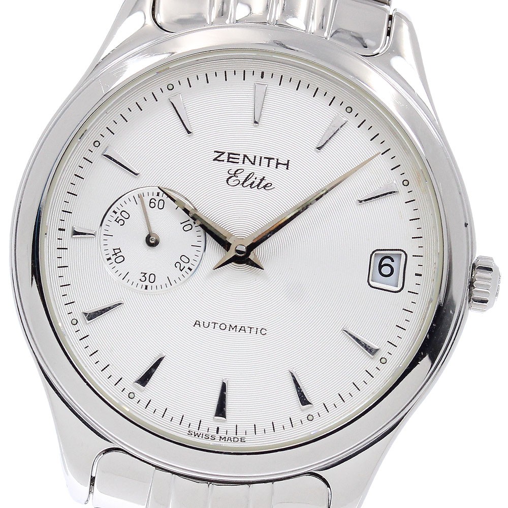ZENITH Class elite 02.0040.680 Date Silver Dial Automatic Men’s Watch_939136