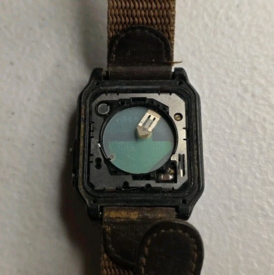 Casio Watch Calculator Men Black 3208 CA-53W Alarm Chronograph Parts Only