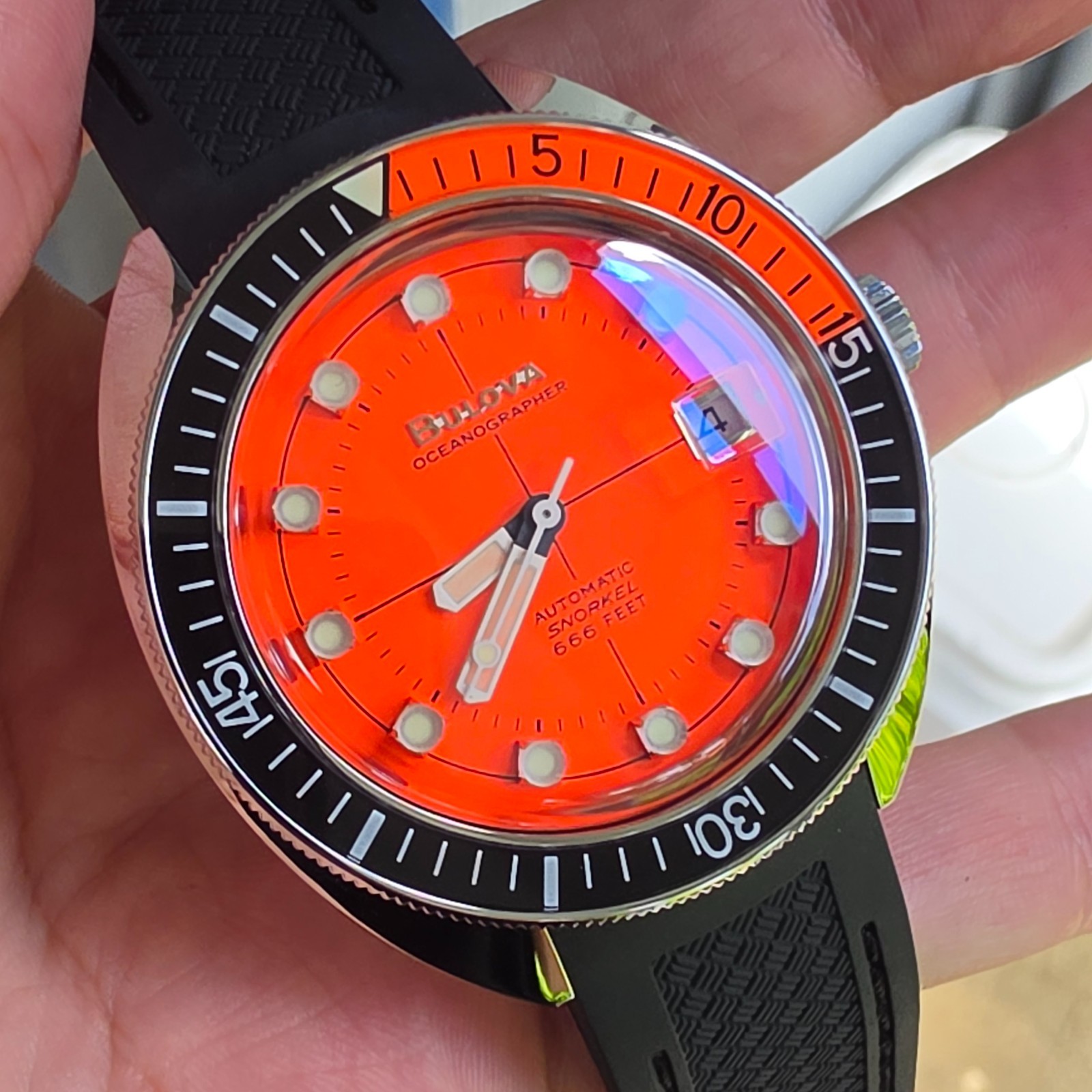 Bulova Devil Diver Oceanographer / Archive Series 666FEET 96B350 41mm