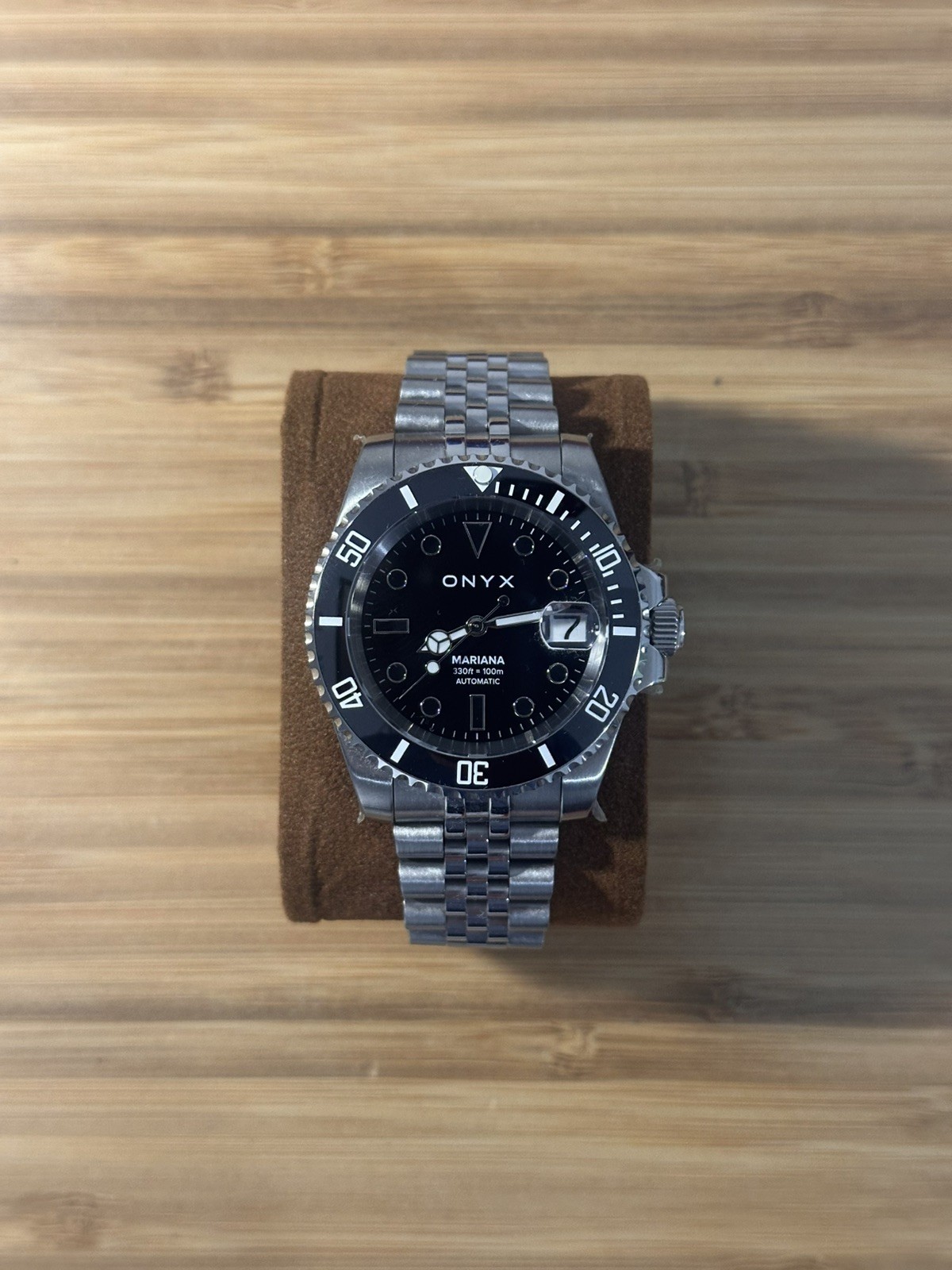 ONYX Mariana NH35 40mm Black Dial Dive Watch