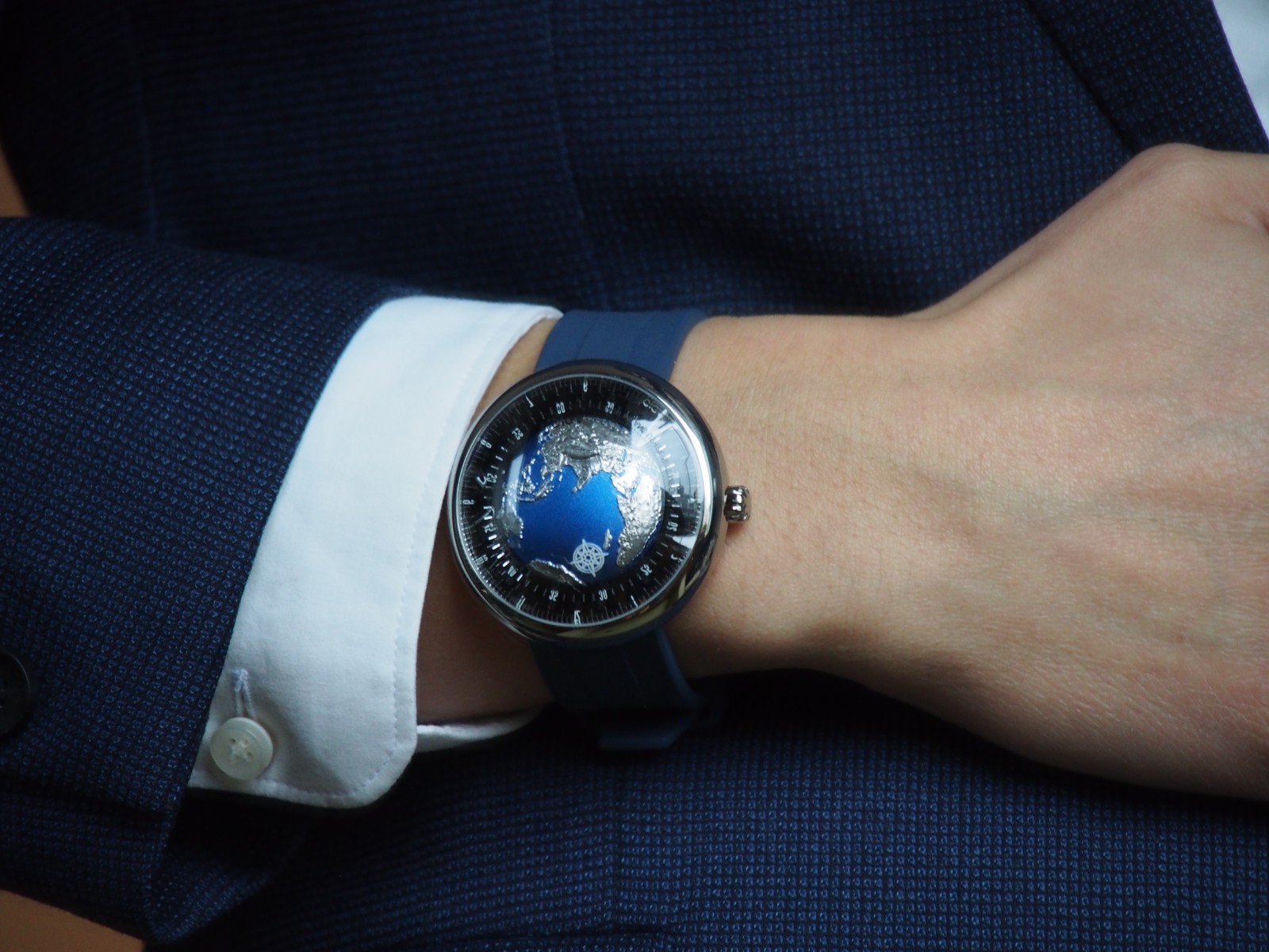 (TITANIUM) CIGA design Blue Planet II Gen 2 Lumed Dial GPHG Award, EU Warehouse