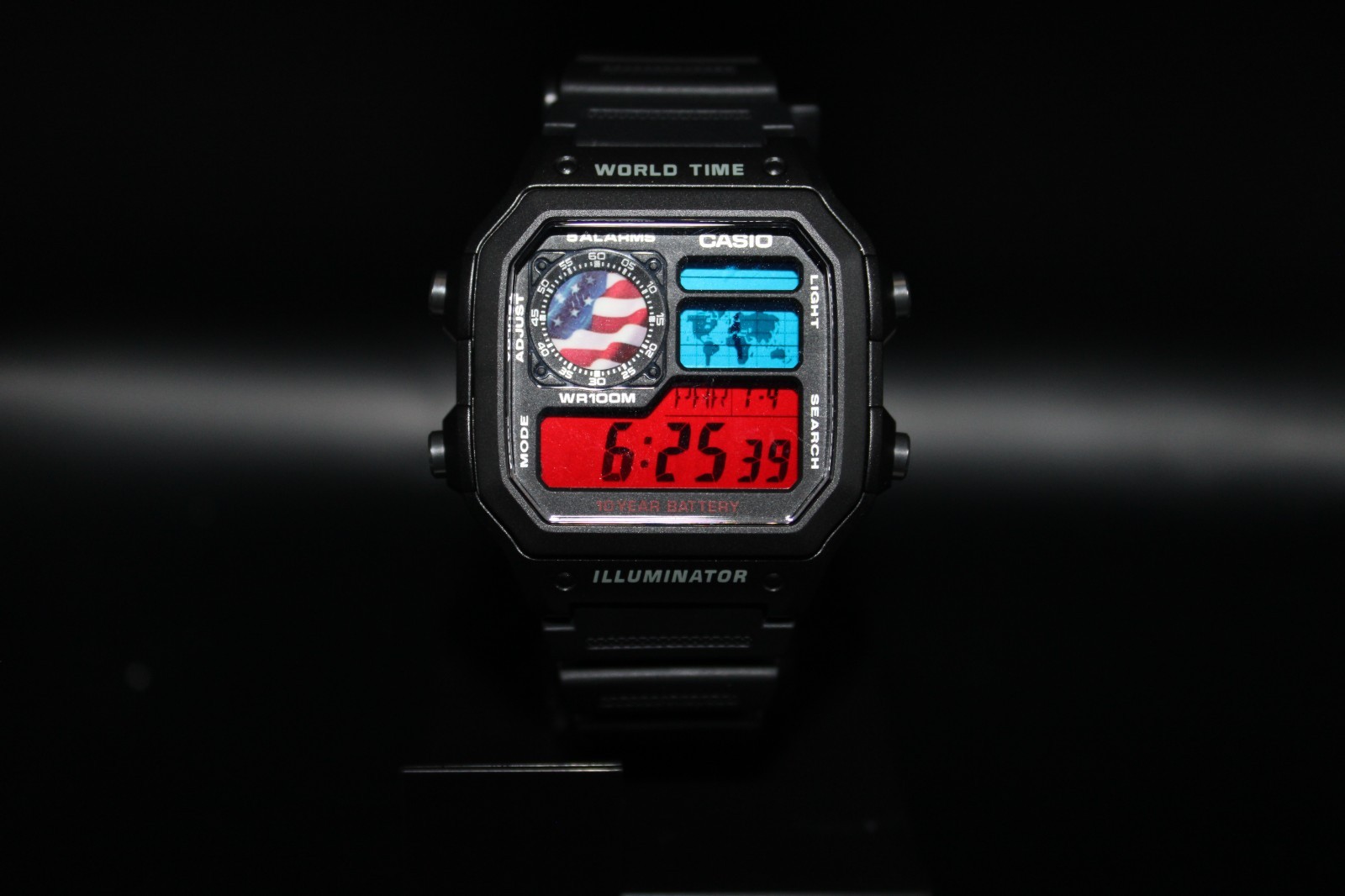 Freedom – Casio AE1200 Mod (Brand New) (Custom) (Made to Order)