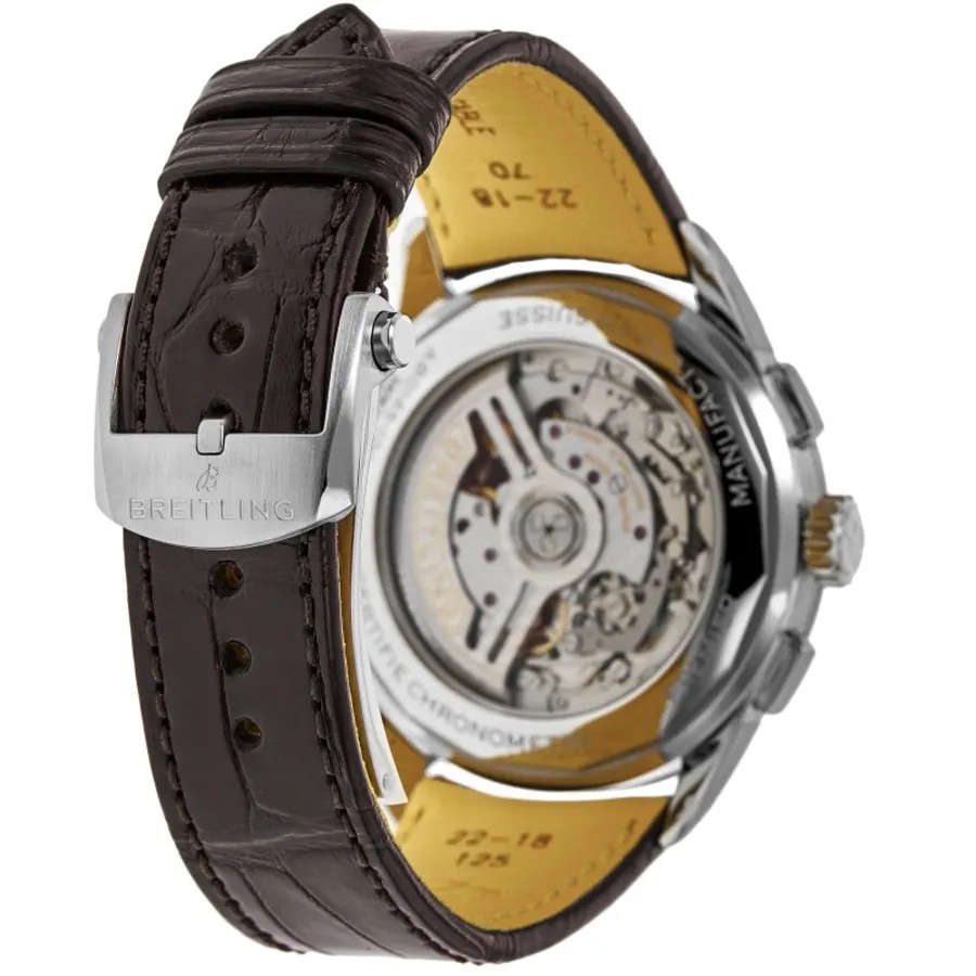 New Breitling Premier B01 Chronograph 42 Copper Dial Men’s Watch AB0145331K1P1