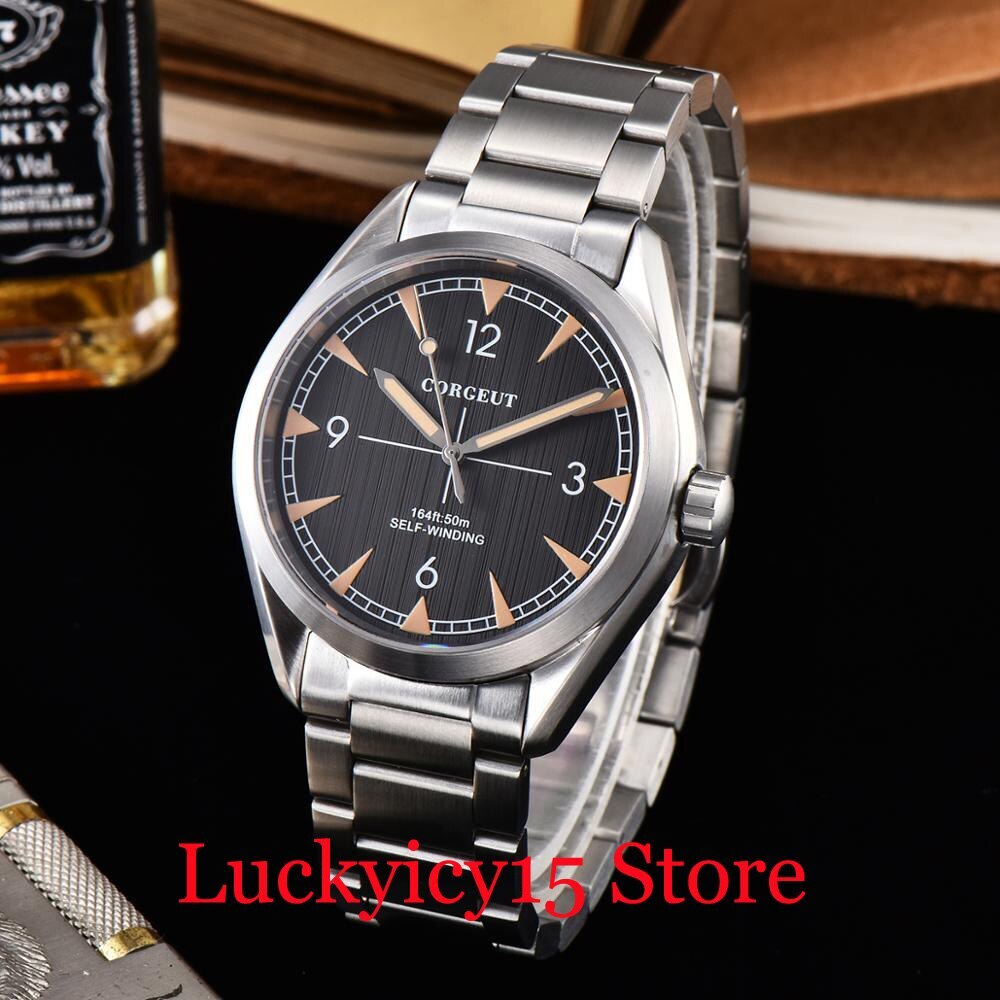 Corgeut Black/Blue/White Dial 41MM ST1612 NH35A MIYOTA 8215 Automatic Mens Watch