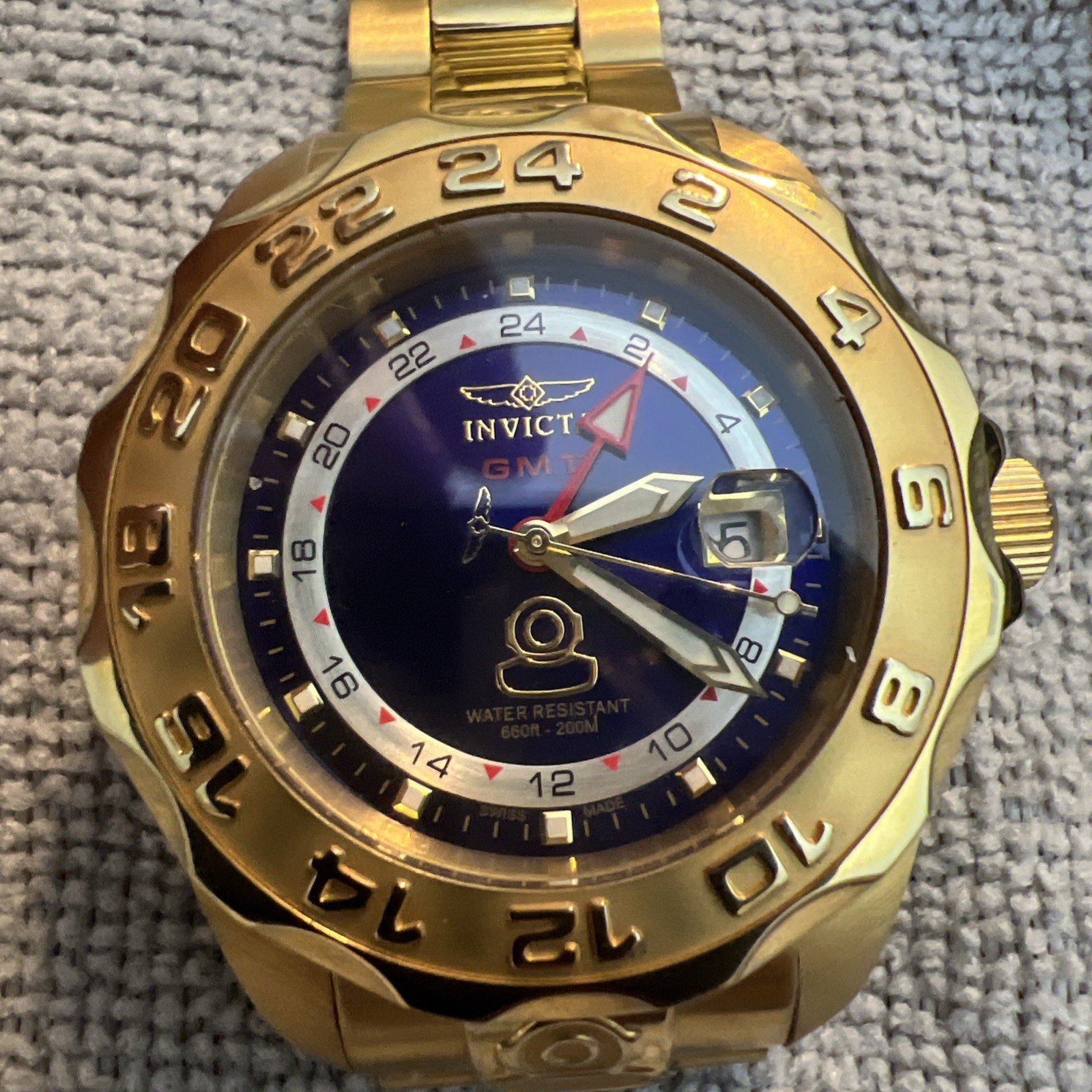 Invicta Reserve 5124 Pro Diver GMT Watch – SWISS MADE