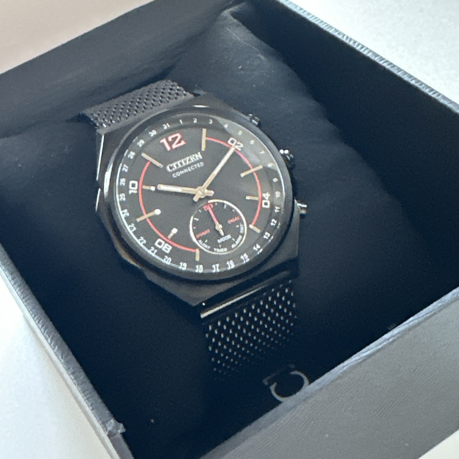 Citizen Men’s Citizen Connected Quartz Black Watch 42MM CX0005-78E