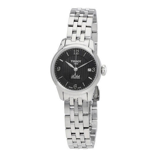 Tissot T-Classic Le Locle 25mm Automatic Black Dial Women’s Watch T41118354