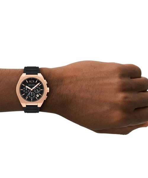 Armani Exchange Sync Quartz Chronograph Watch 42mm Mens AX4190 wrist 23cm