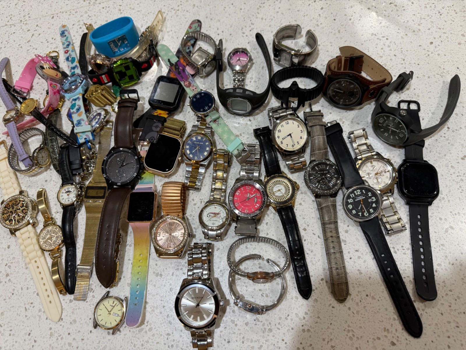 Lot of 45 men’s/women’s and some kids mixed styles and brands