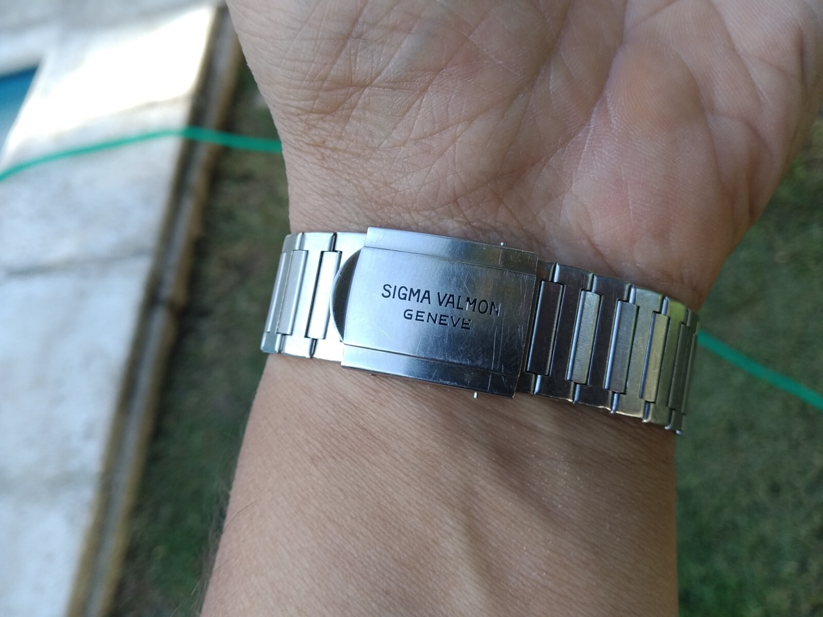 SIGMA VALMON GENEVE AUTOMATIC ALL ORIGINAL PRESIDENT OYSTER PERPETUAL STYLE