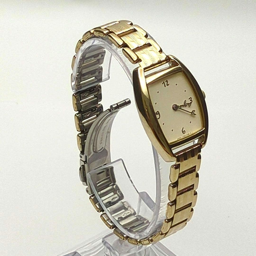 agnes b Tonneau Quartz Watch