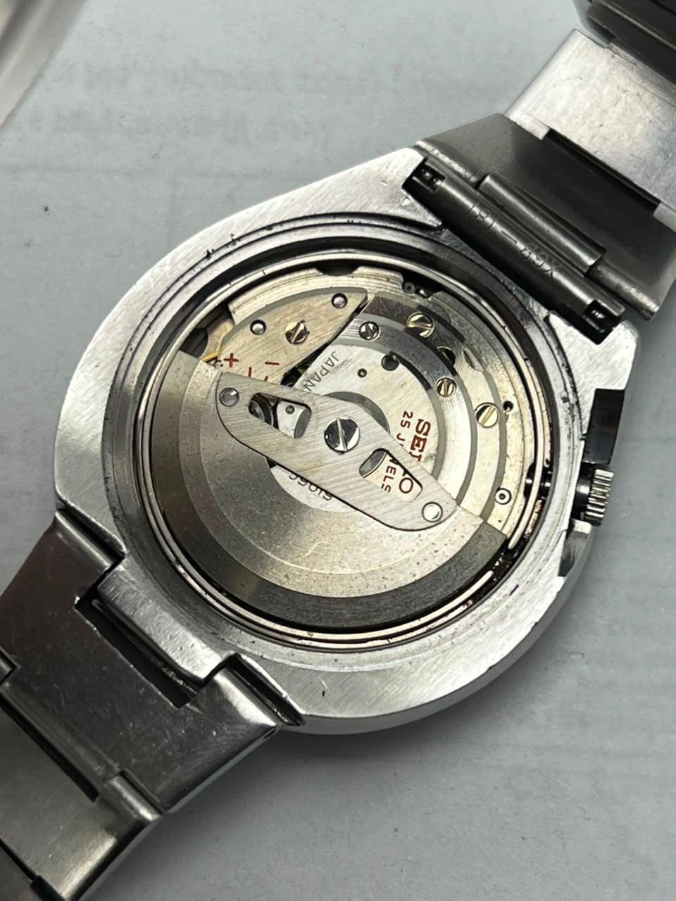 Seiko Advan 6106-7560 Automatic Day Date Vintage Men’s Watch 1972 JDM Rare Model