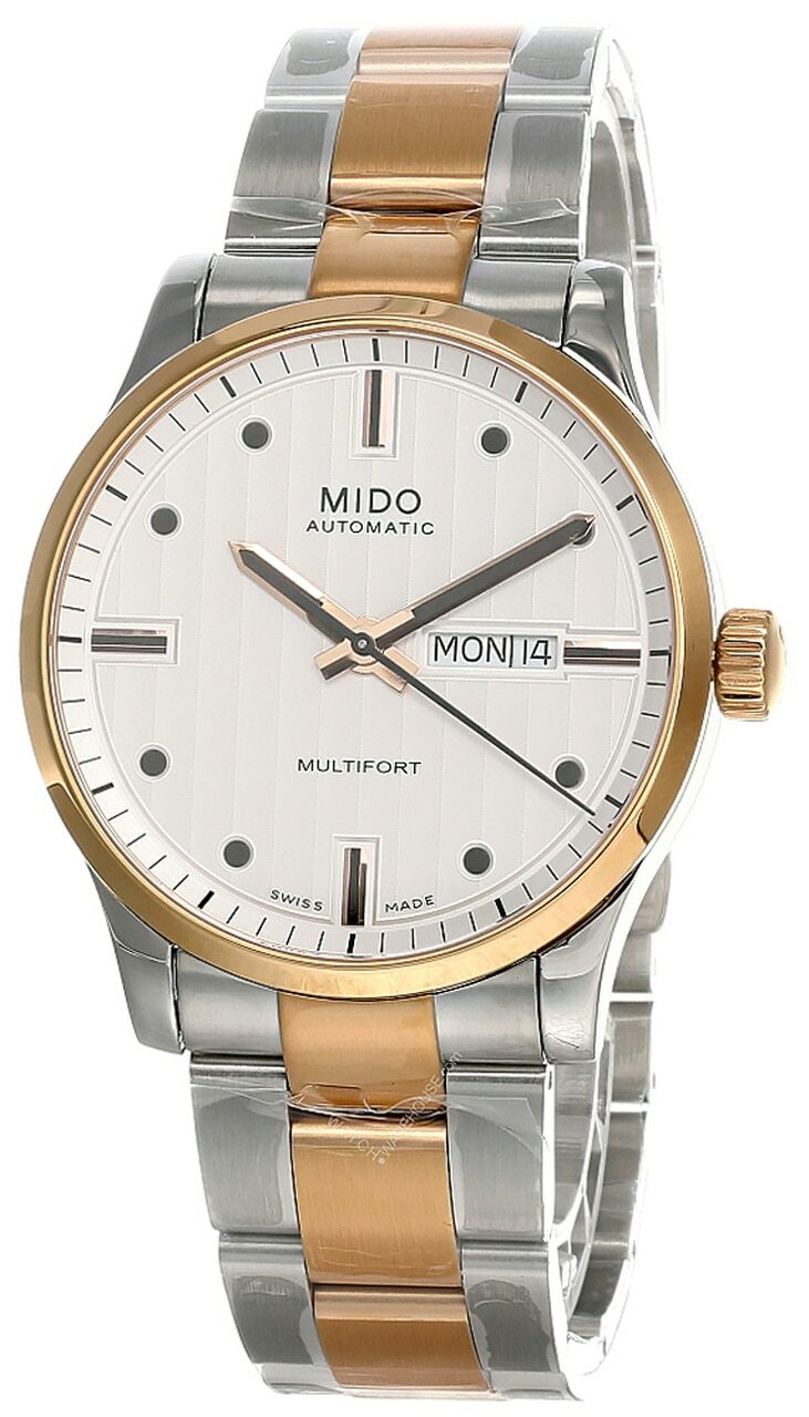 New Mido Multifort 42MM AUTO Silver Dial Men’s Watch M005.430.22.031.80