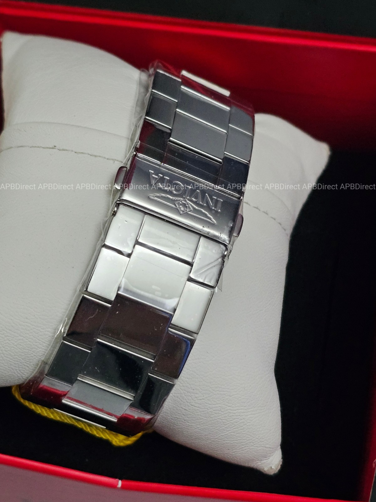 Invicta – CUADRO – Silver Plated SS High Polished Case & Bracelet – mens Watch
