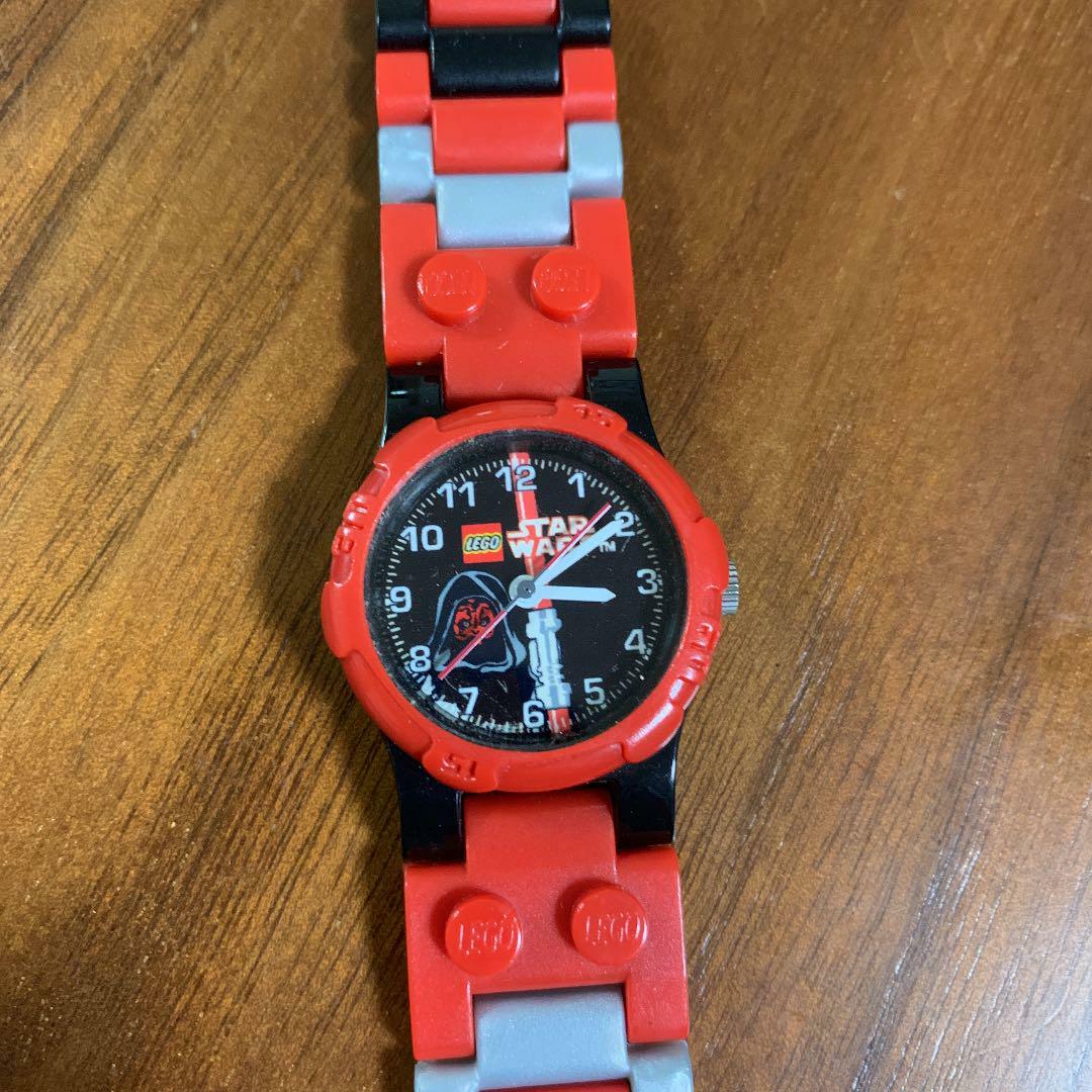LEGO star wars Darth Maul used wristwatch working product Excellent condition