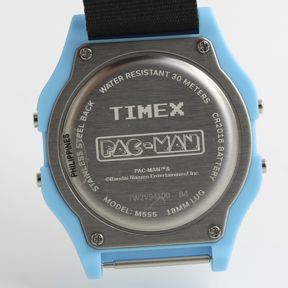 TIMEX TIMEX TW2V94100 PAC MAN Digital Chronograph Quartz Digital Black