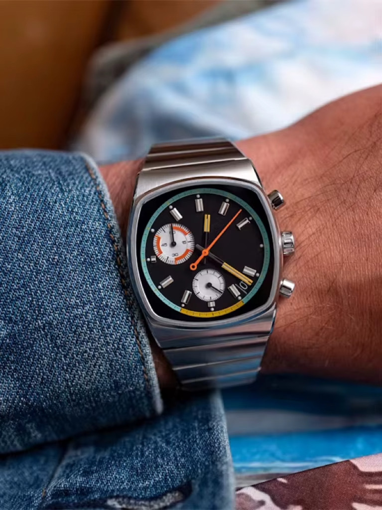 CILOA Men Retro Automatic Movement Steeldive Stainless Steel Waterproof Luxury