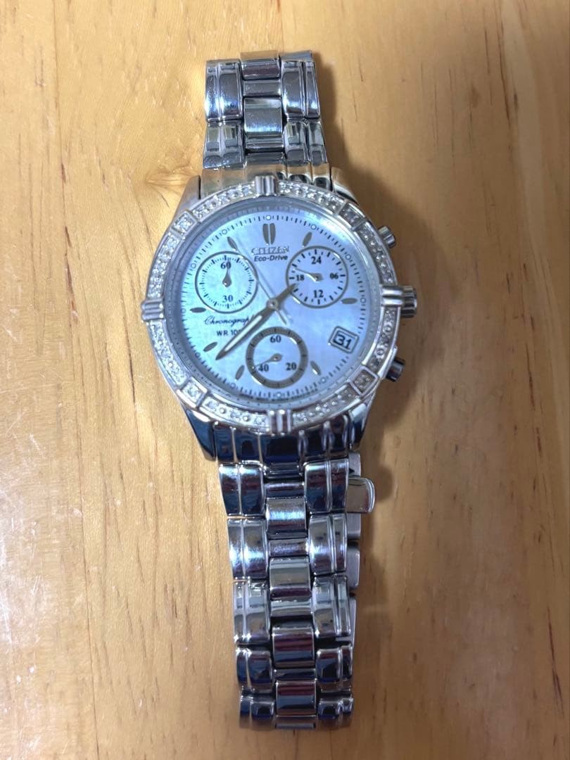 Citizen Collection Eco-Drive Chronograph FB1320-59A Used from Japan