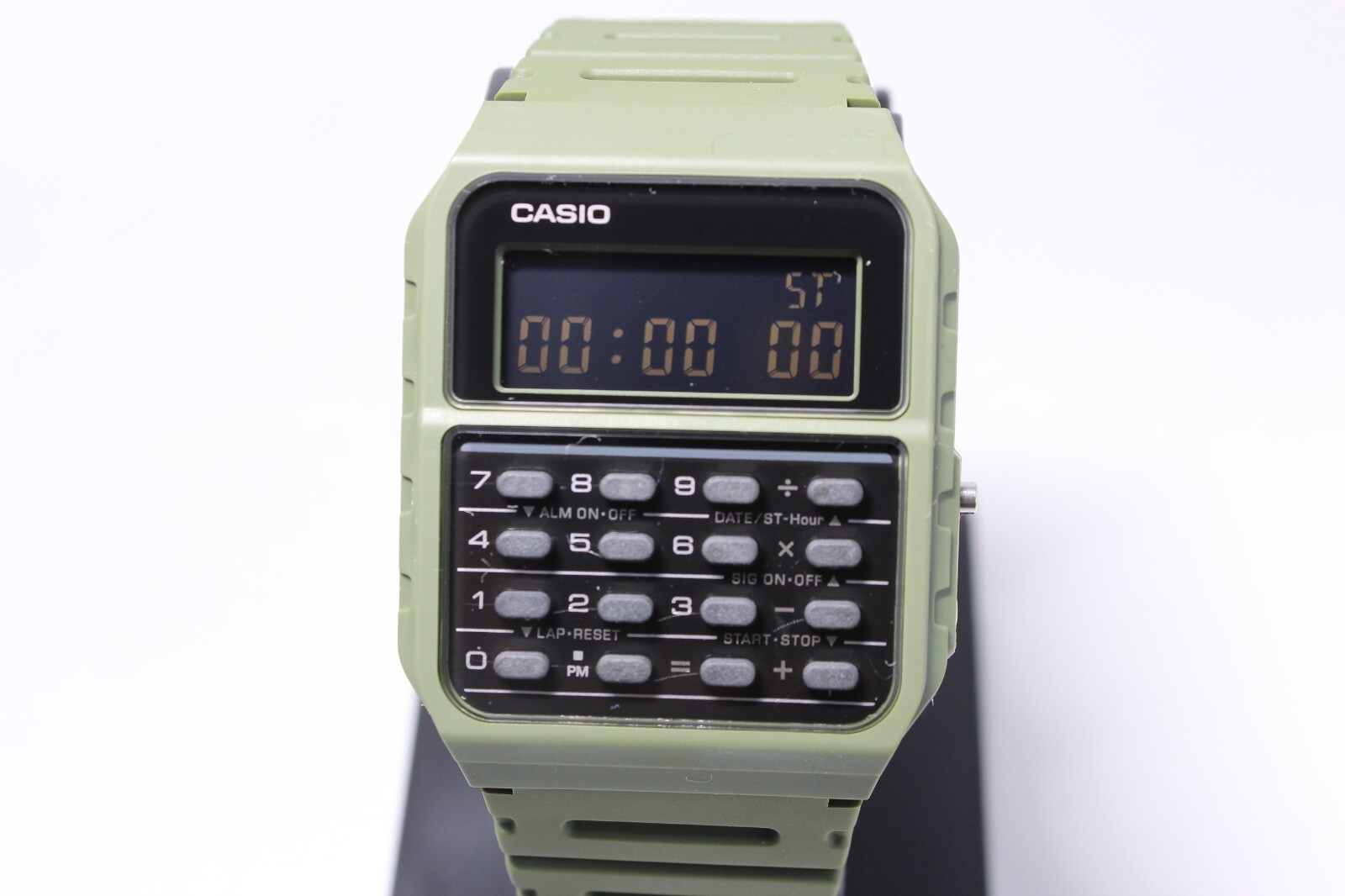 CASIO DATA BANK CA-53W retro watch rectangle Calculator