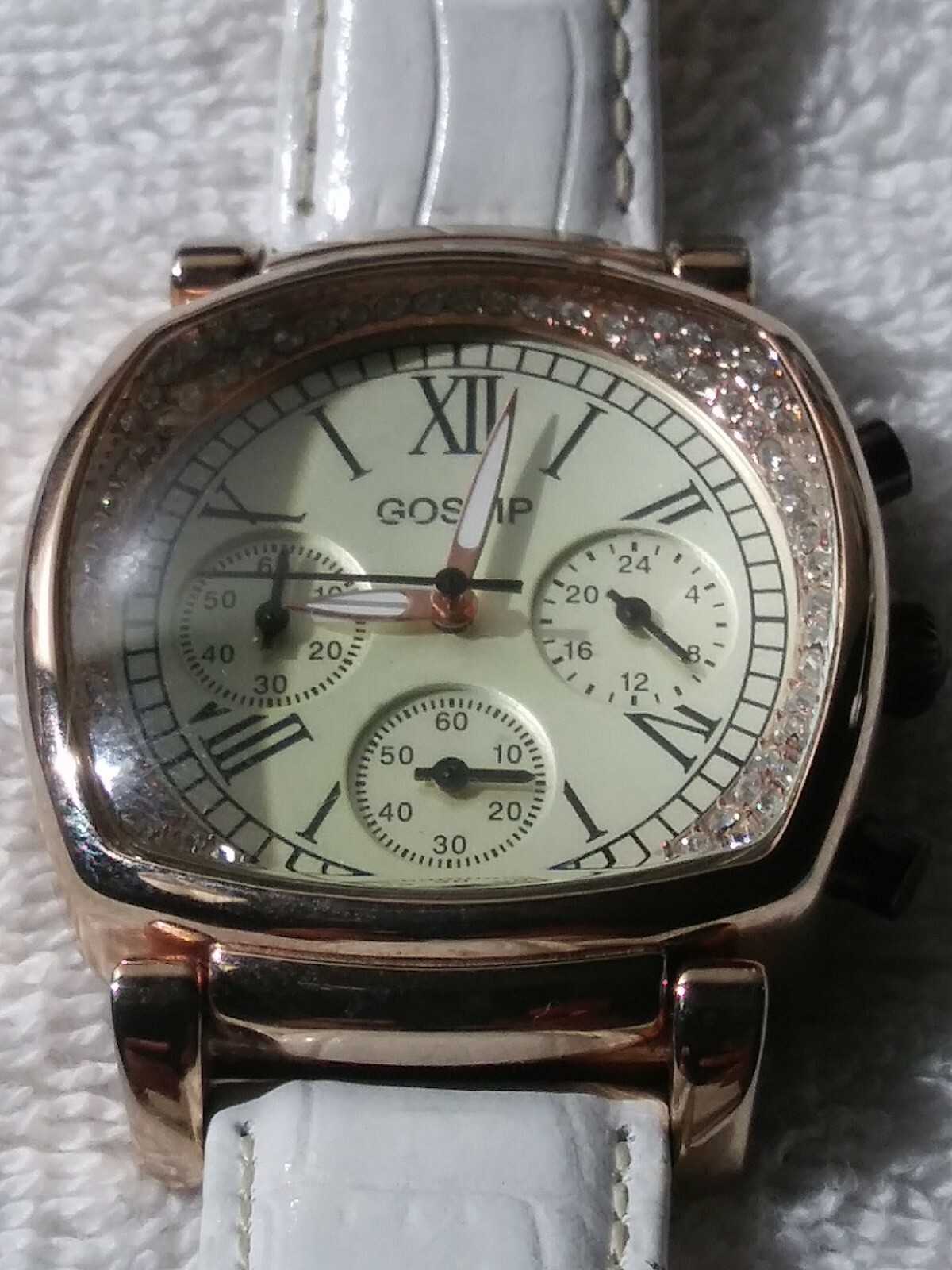 GOSSIP DIAMOND ACCENT WATCH GSP 831/361/VD54