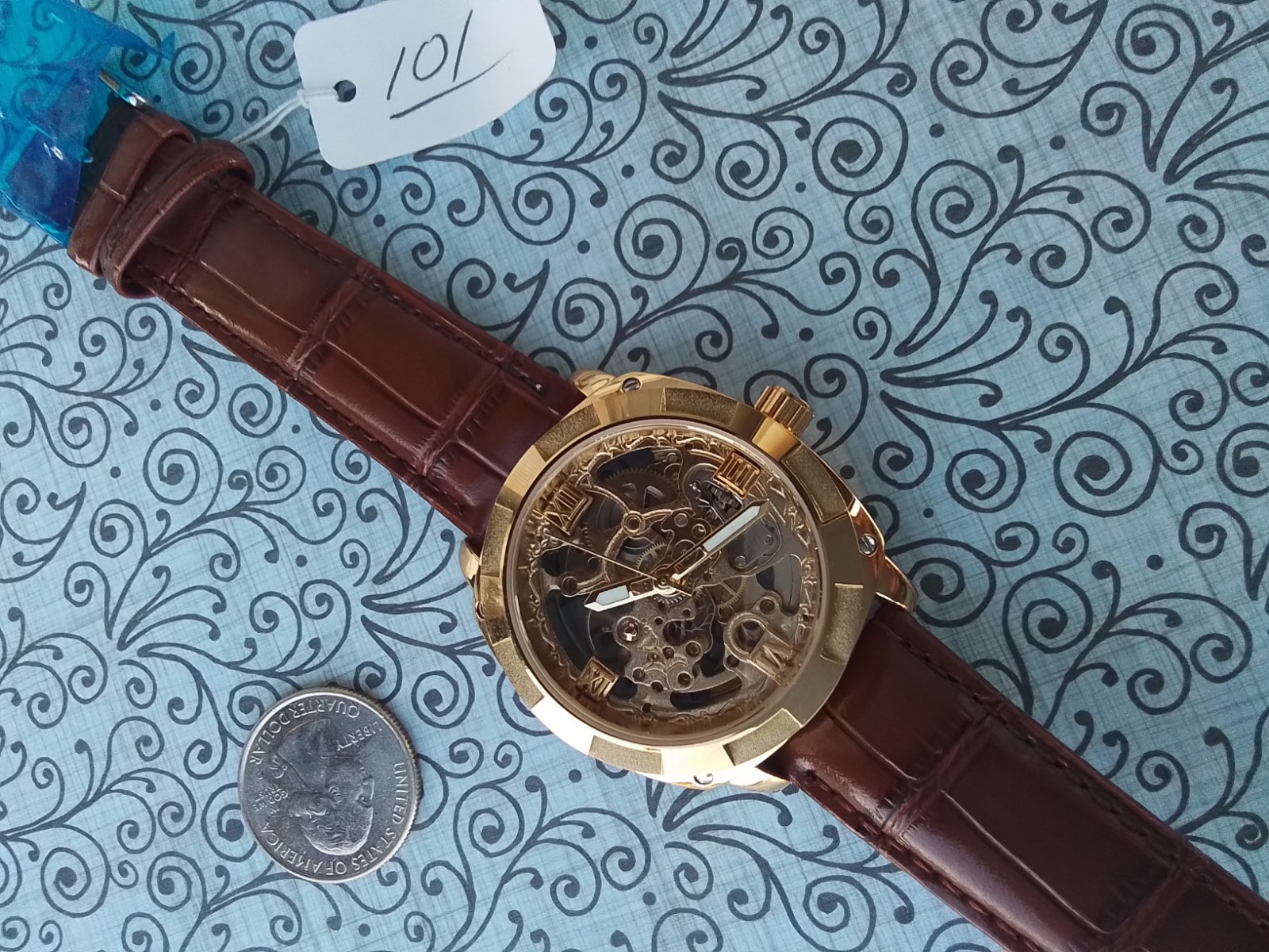 New MEN’s Luxury Mechanical Watch Open Case Stainless Steel