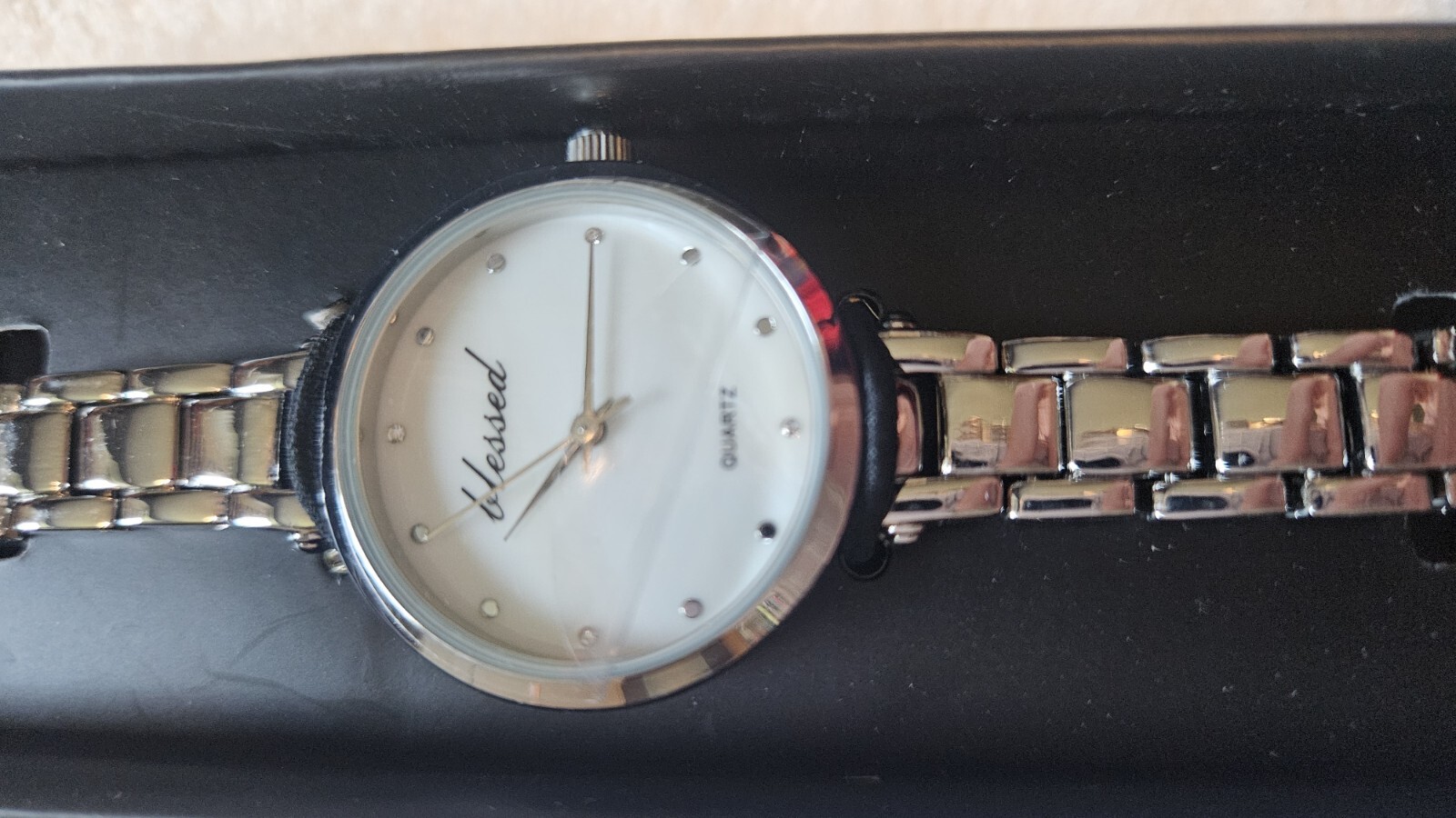 AVON “Blessed Link Watch” ~ (Quartz Movement, Bracelet / Link Band) NEW!!!