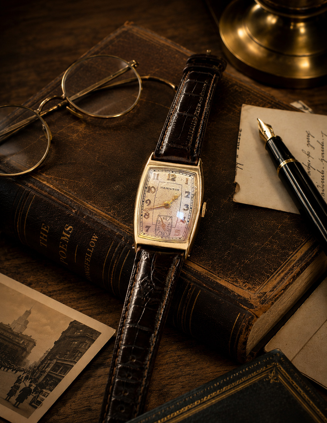 Serviced | Vintage Hamilton Art Deco 17 Jewel Cal.980 | Serviced | 14K Gold Fill