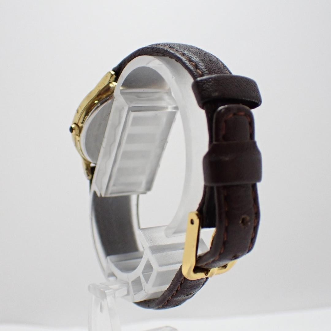 WORKING Citizen Eco-Drive E030-K0000882 CK Gold-Tone Solar Dress Watch | Japan