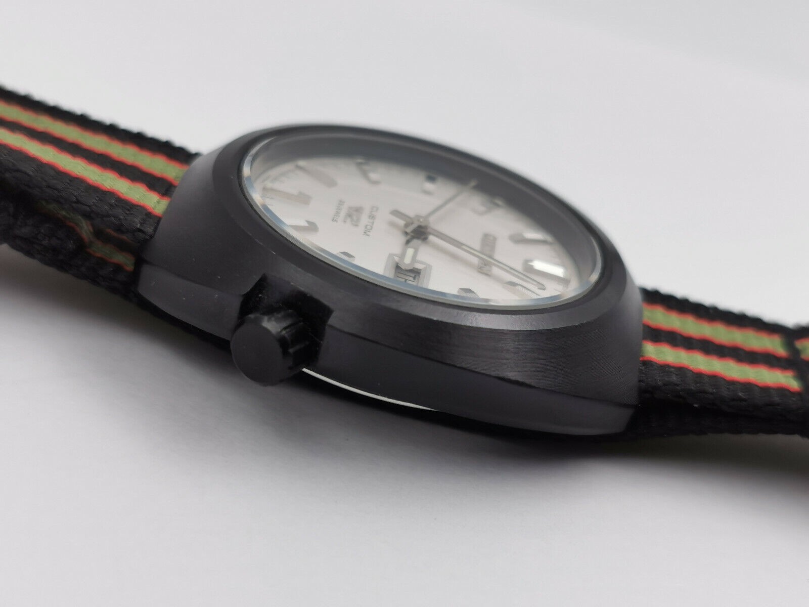 CITIZEN Custom V2 Cal.7290 Automatic 23 Jewels 42X36mm PVD-Coated Aluminum