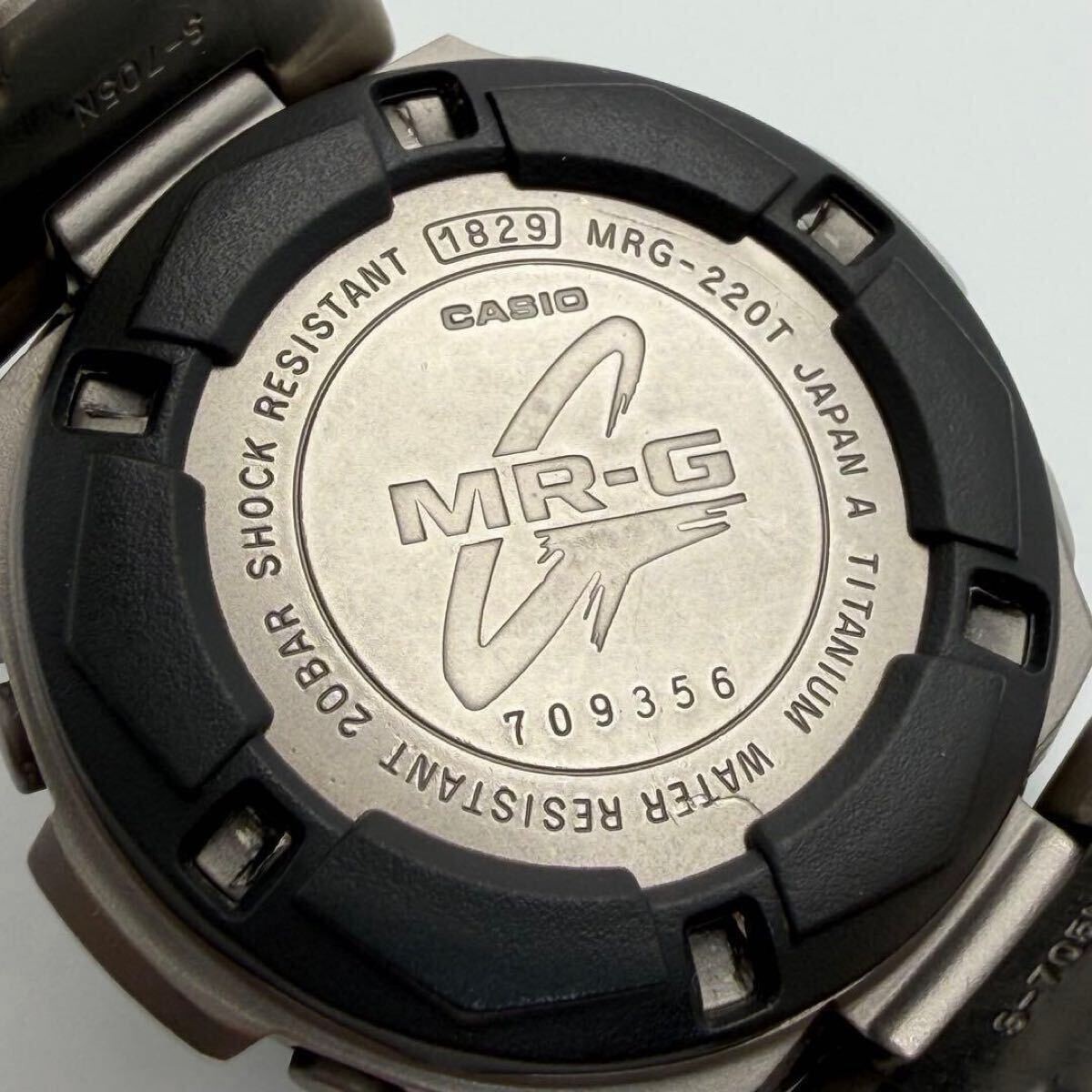 [Operation] CASIO Casio G-SHOCK G-Shock MR-G MRG-220T Full Titanium Full Metal