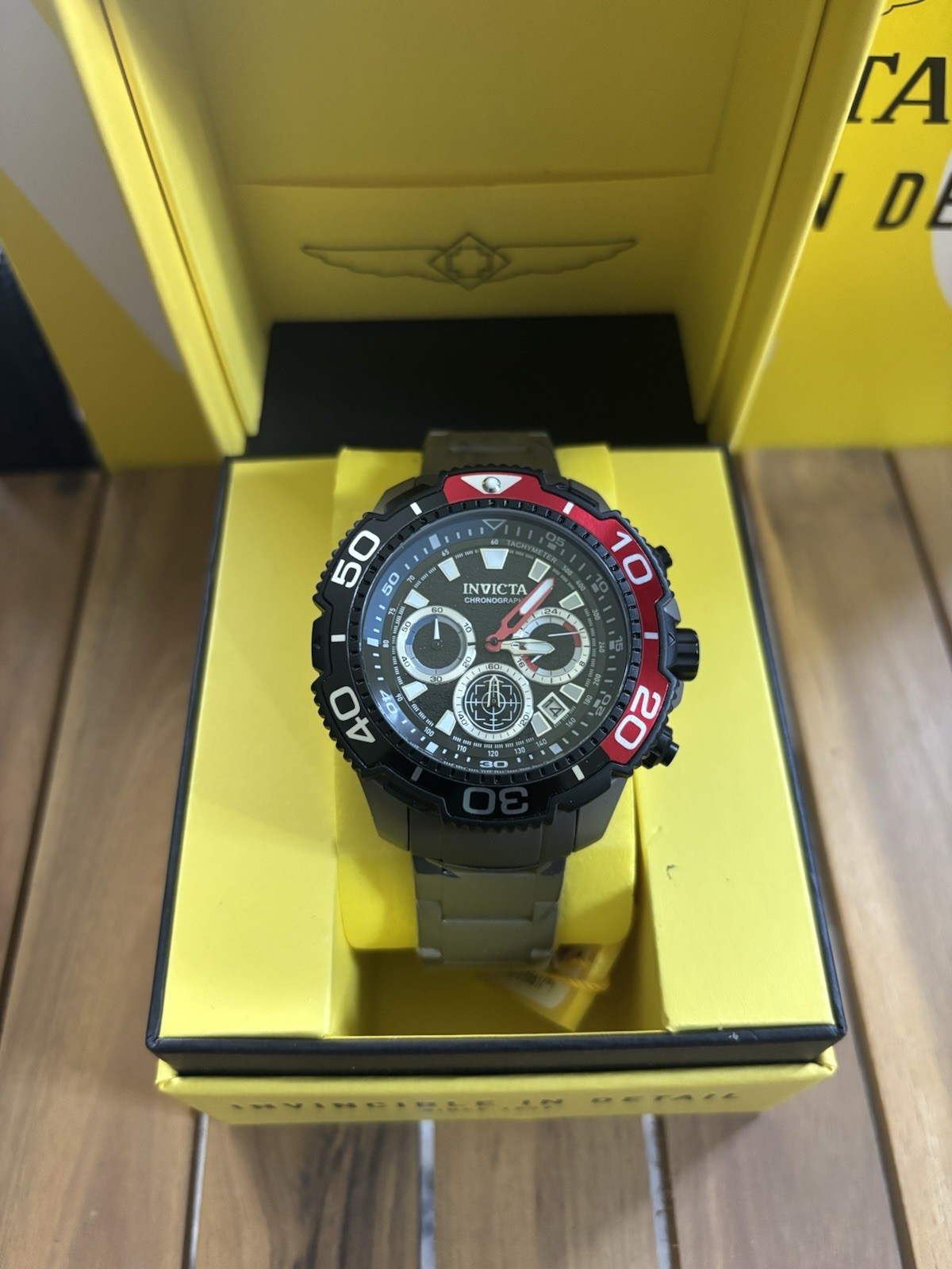 Invicta TI – 22 Commandor Men’s Watch 52mm. TITANIUM.