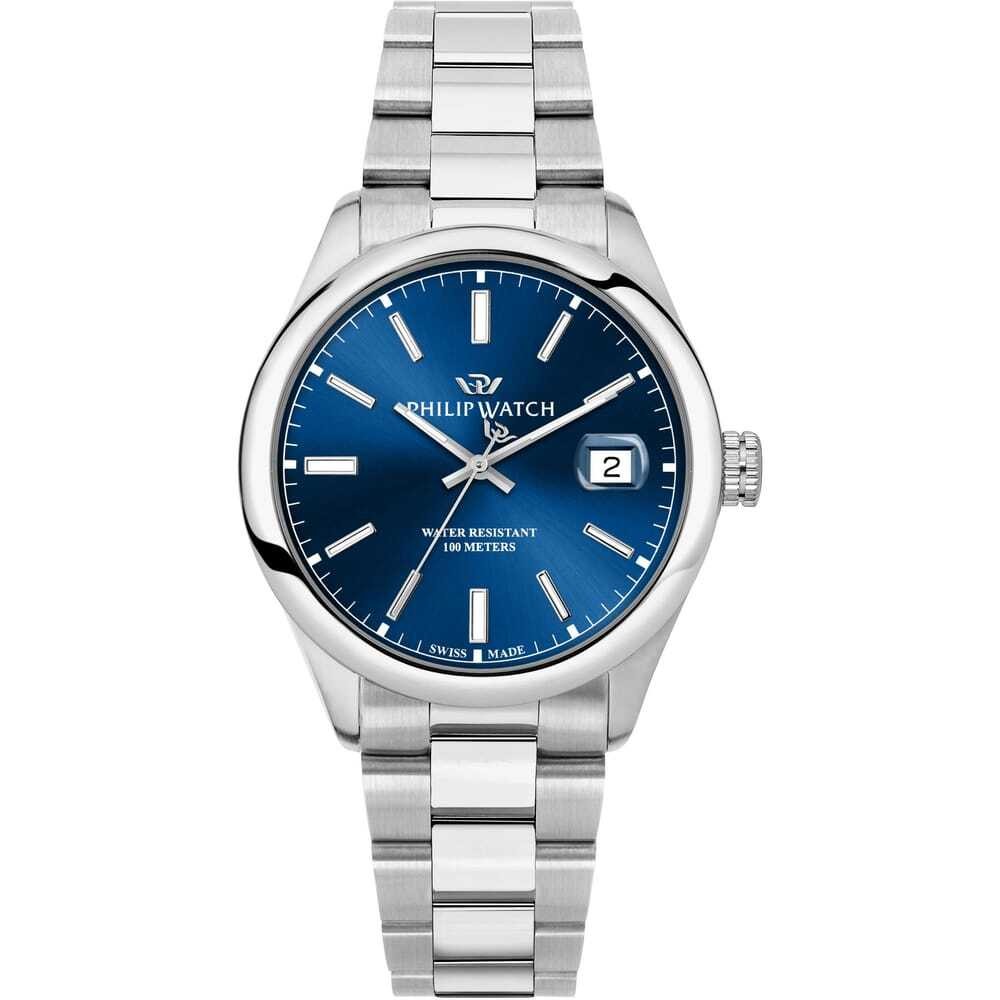Wristwatch PHILIP WATCH CARIBE R8253597644 Stainless Steel Blue SWISS MADE