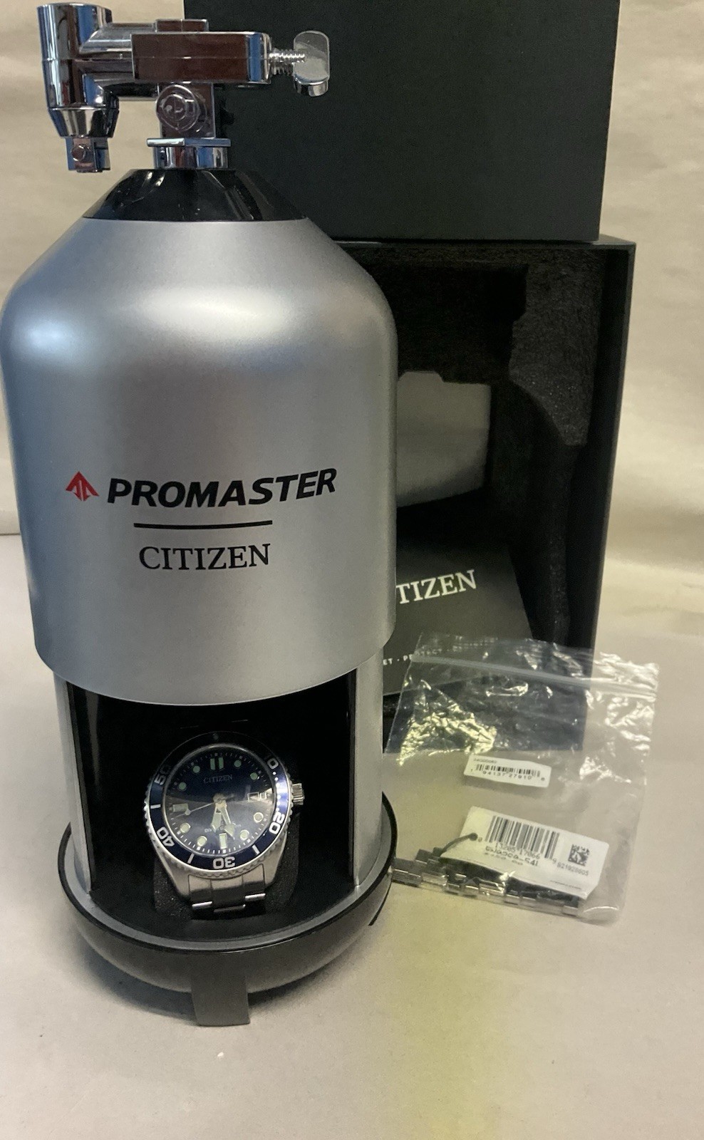 CITIZEN PROMASTER BN0260-54L Eco-Drive Blue Dial Date Display 20ATM Diver Watch