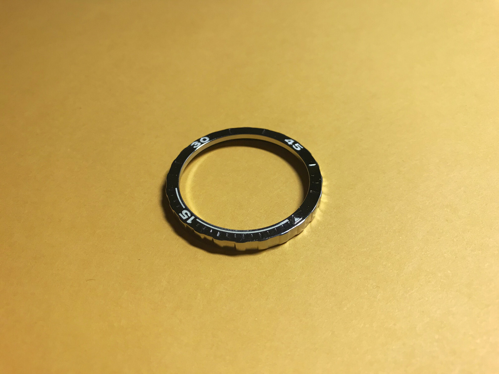 60MIN REDUCED DIAMETER POLISHED LUMED BEZEL VOSTOK AMPHIBIAN KOMANDIRSKIE 38PPG