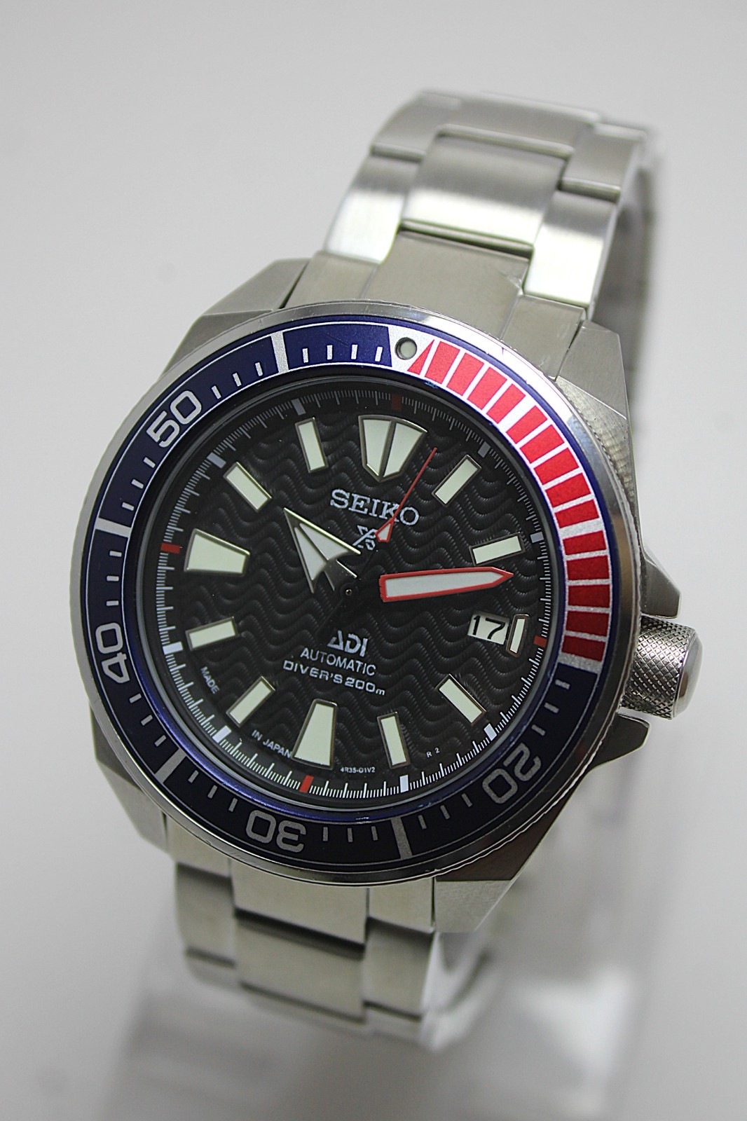 Seiko Prospex Sea Padi Samurai Automatic Black Dial Divers Japan Men’s Watch