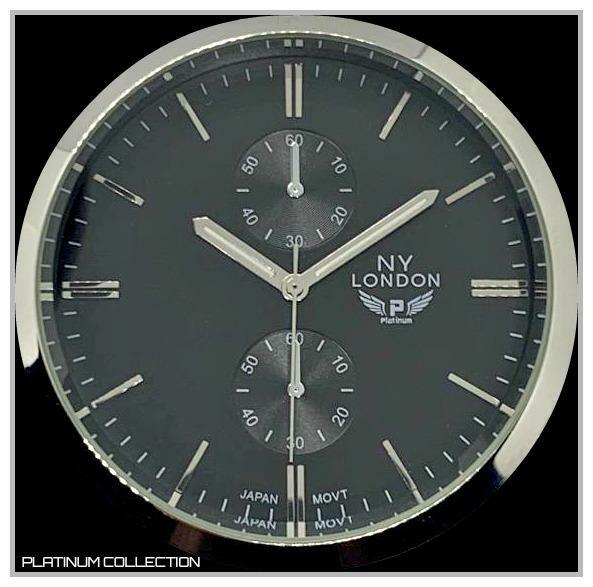 Men’s CLASSY ELEGANT DIVER Round Silver LUXURY Designer Fashion WRIST WATCH 47mm
