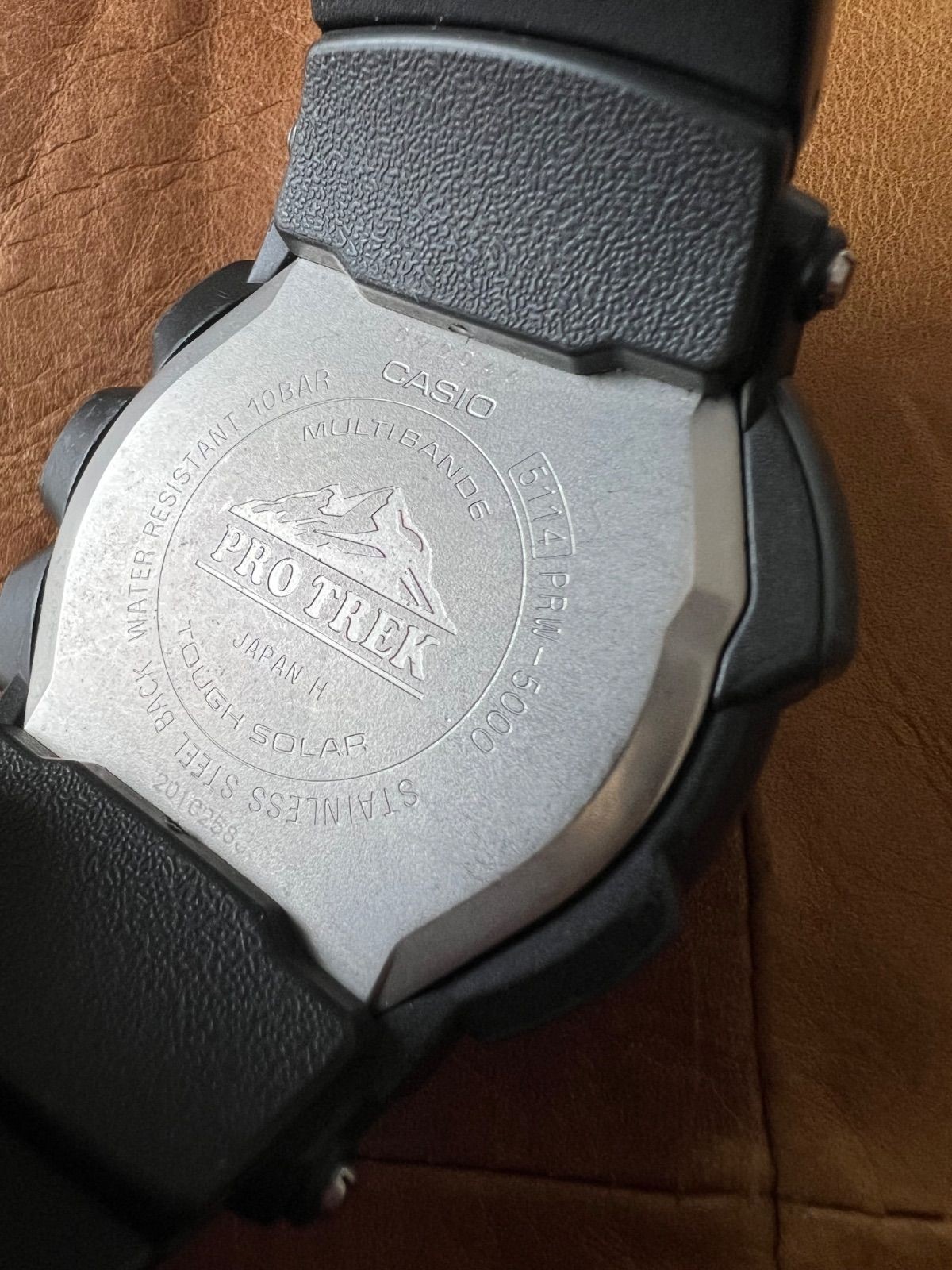 CASIO Pro Trek PRW-5000 Solar Quartz Water-Resistant Men’s Wristwatch Used JAPAN