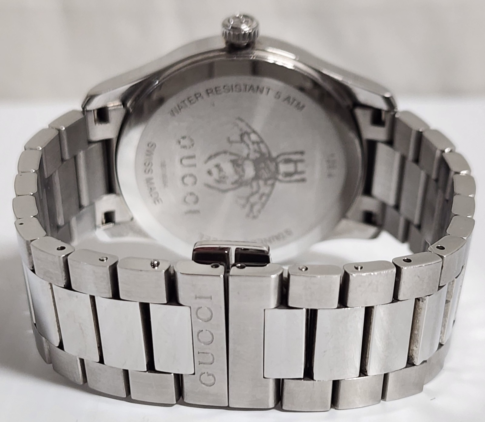 Gucci G Timeless Silver Dial Silver Steel Strap Watch For Women – YA1264126