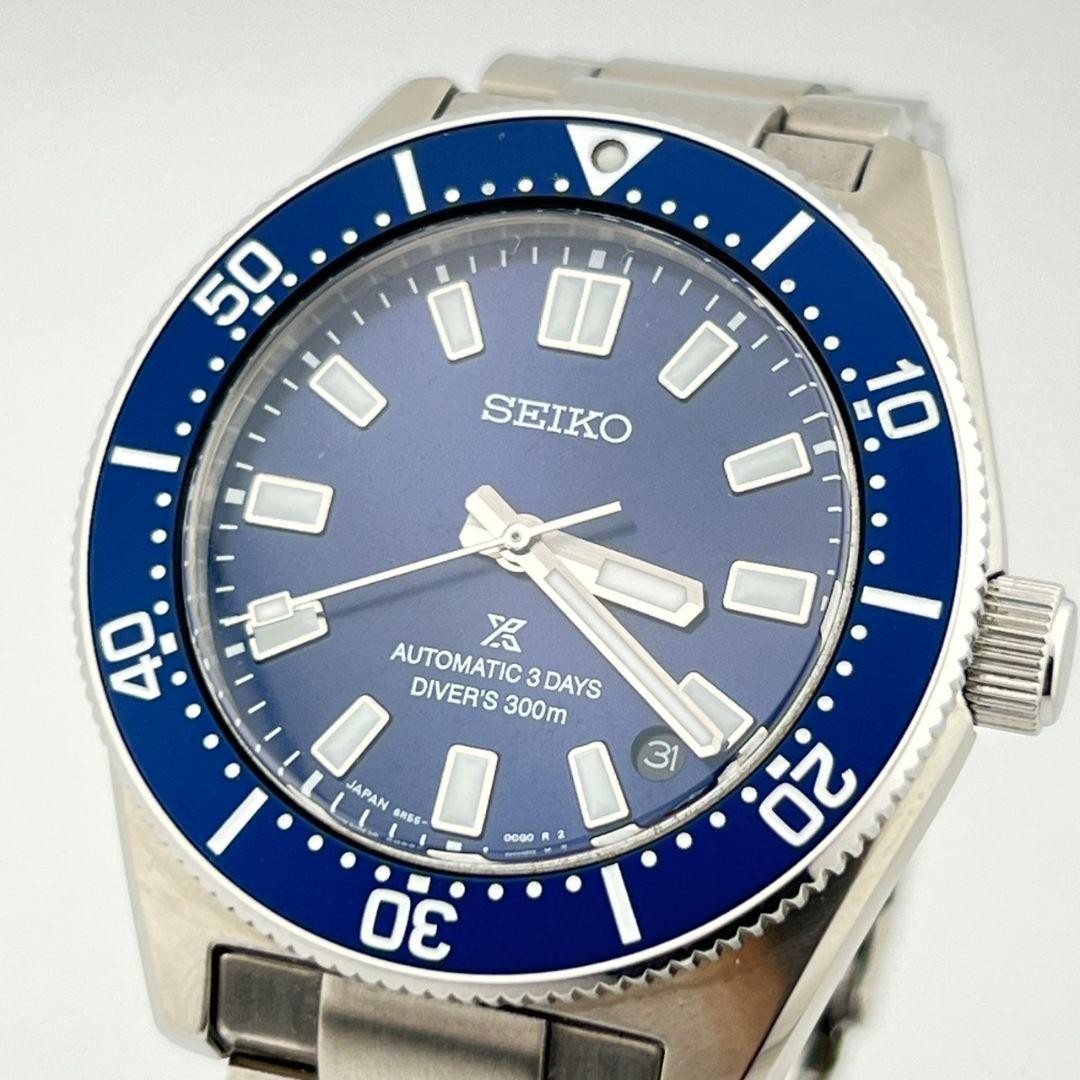 SEIKO Prospex 1965 Diver’s Modern Automatic Watch SBDC163 6R35-00P0 40mm Blue