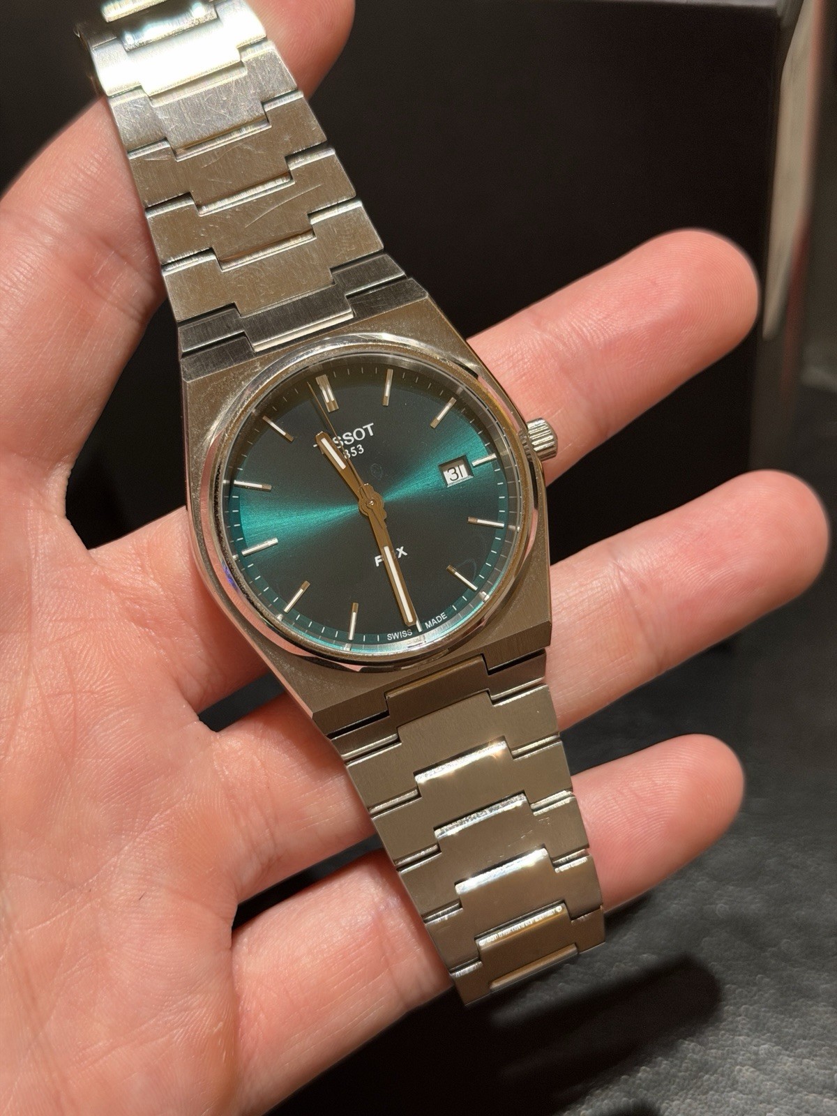 Tissot PRX Green Men’s Watch Quartz Sports Watch Men’s 40mm Case Swiss Made