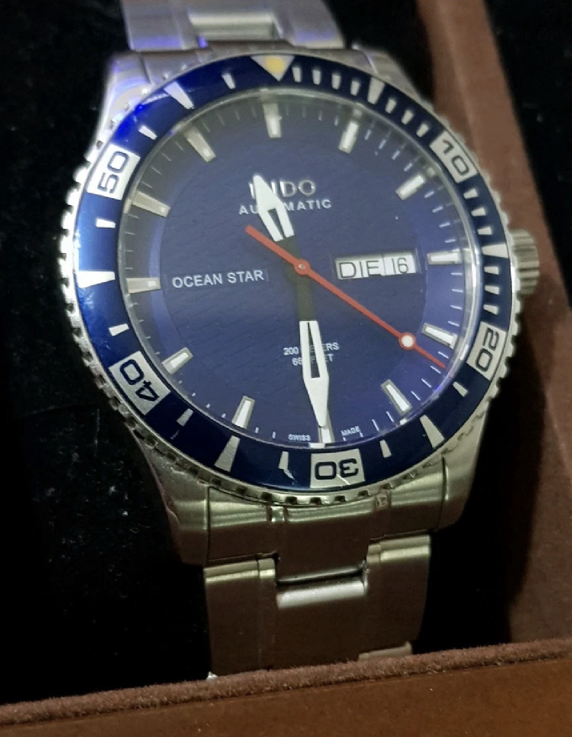Mido Ocean Star Captain Automatic Wrist Watch for Men
