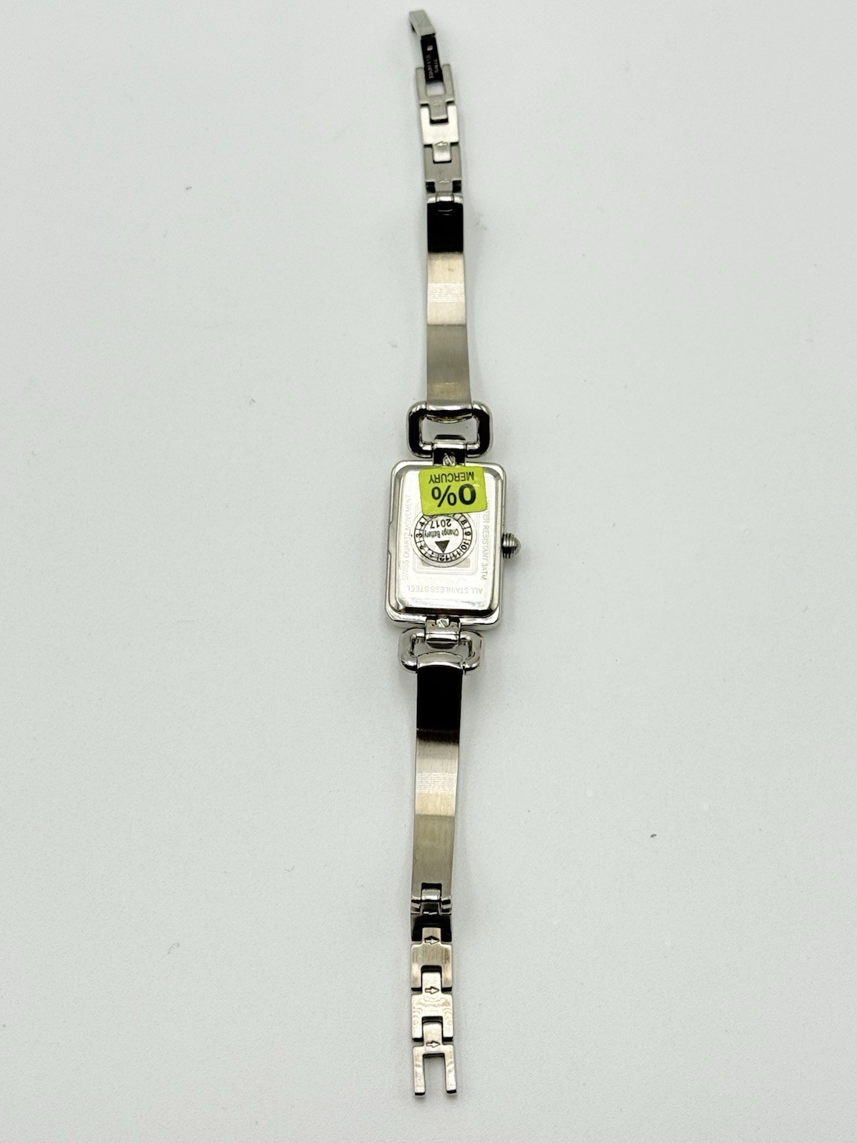 Kali Black Dial Bangle Style 07101352 Esq By Movado Ladies Watch New Battery. U5